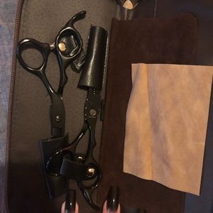 Purple dragon professional hair sizzors